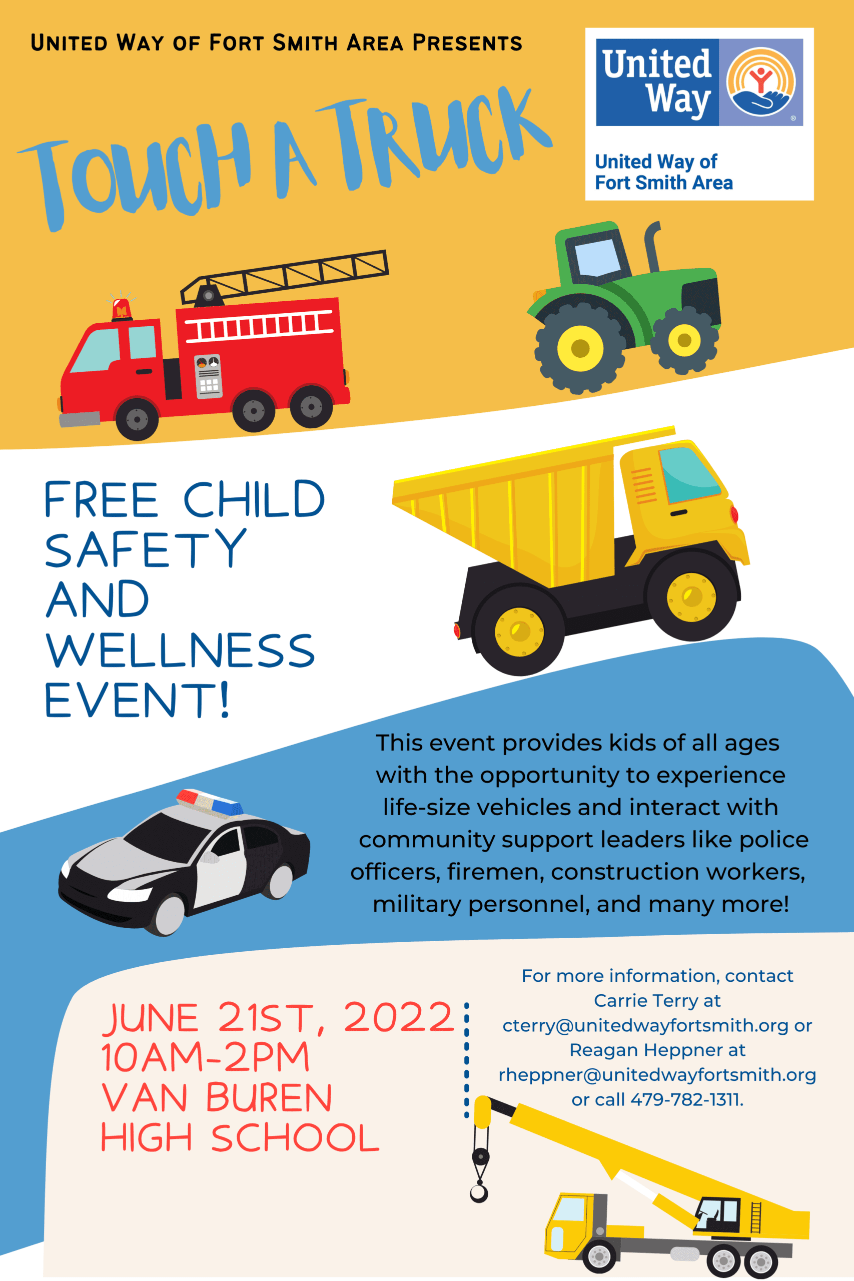 Touch A Truck 2022 United Way of Fort Smith Area